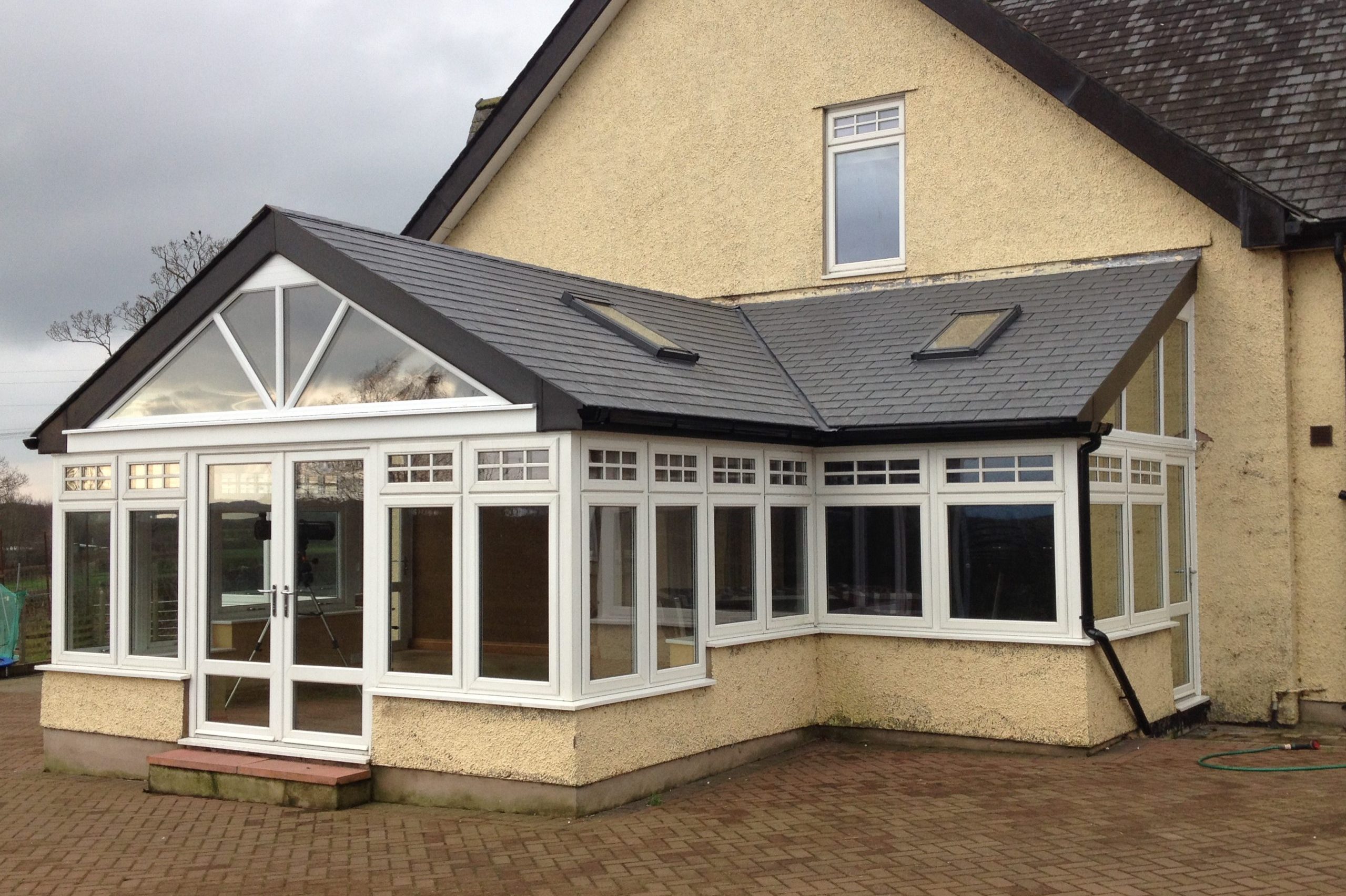 Combination Tiled Roof Conservatories